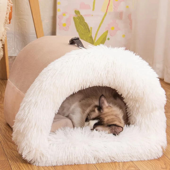 Portable Pet Nest  Autumn/Winter Comfort  Cozy & Insulating