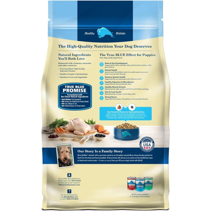 Blue Buffalo Life Protection Formula – Natural Chicken-Based Dog Food