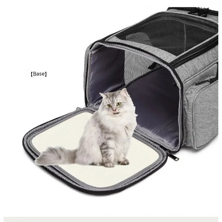 Sac Extensible pour Chat / Chien | Sac à Dos Pliable Grand Volume