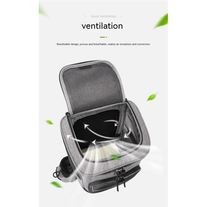 Sac Extensible pour Chat / Chien | Sac à Dos Pliable Grand Volume