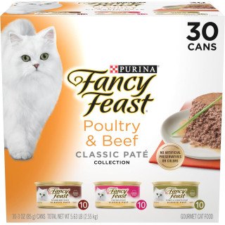 Fancy Feast Cat Food – Mixed Poultry & Beef Wet Food
