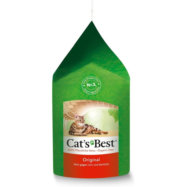 Litière Chat Cat’s Best OkoPlus – Naturelle & Anti-Odeurs