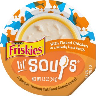 Friskies Liquid Cat Treats – Creamy Chicken Snack