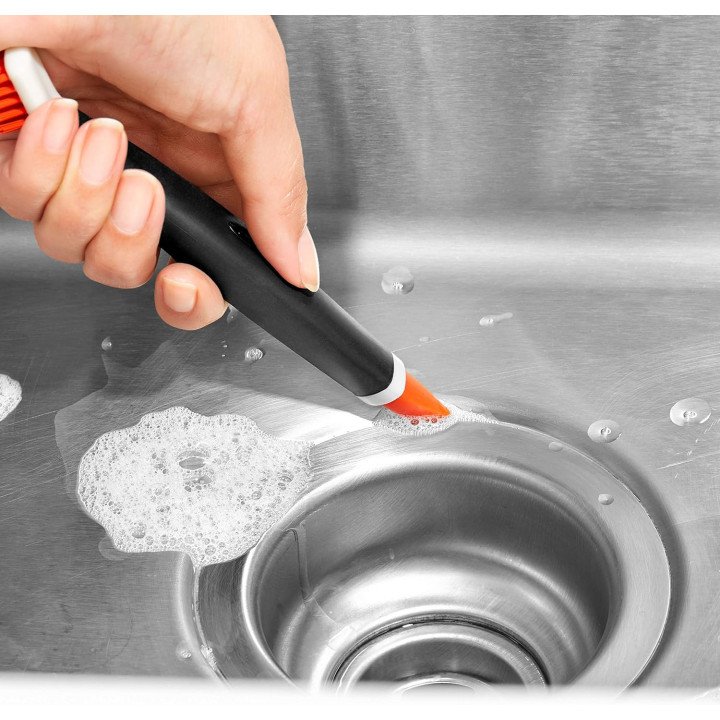 OXO Brosse Nettoyage Profond – Set 2 Brosses Joints & Coins