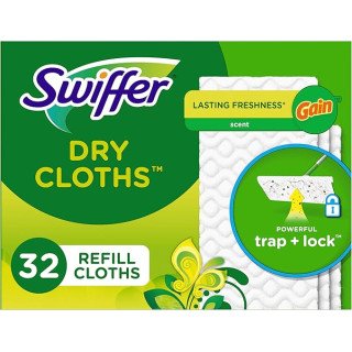 Swiffer Dry Floor Cloths – Fragrance-Free Cleaning Refill
