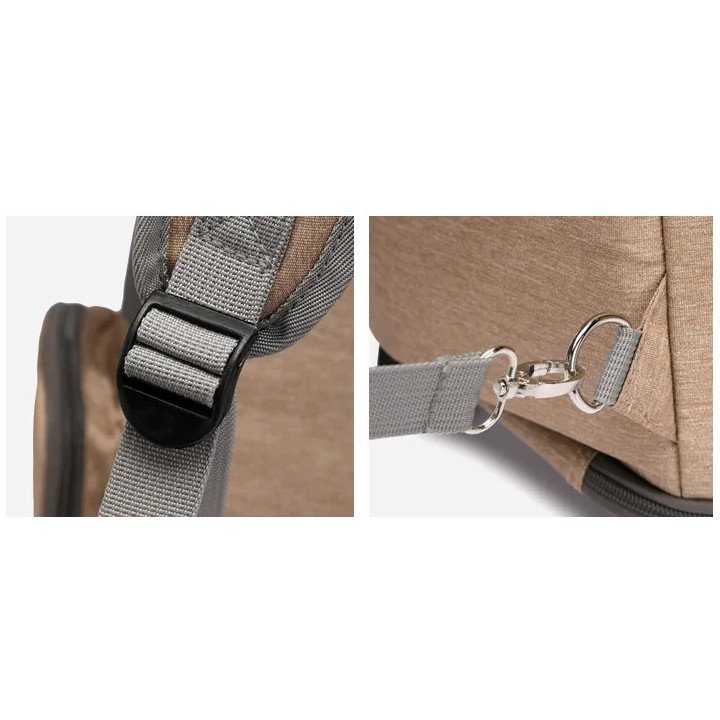 Sac à dos trolley pliable pour animaux  transport avec roues universelles