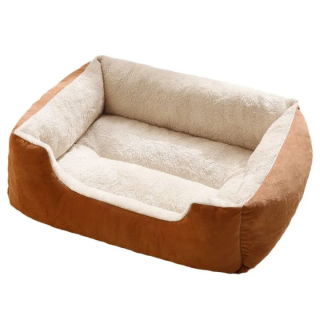 Lit confortable pour chat en peluche douce