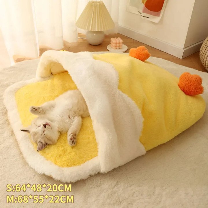 Winter Warm Cat Bed | Universal 4 Seasons Cushion | Cozy Cat Sleeping Pad