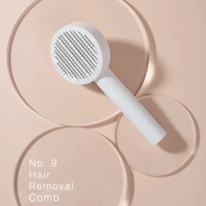 Brosse Aiguille Auto-Nettoyante pour Animaux | Peigne et Massage Chien Chat