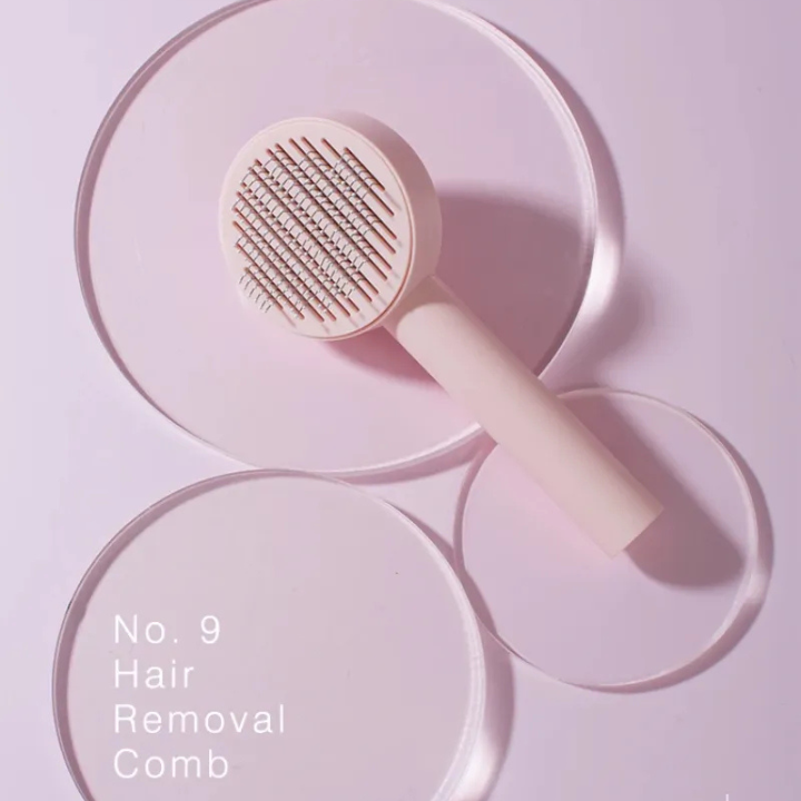 Brosse Aiguille Auto-Nettoyante pour Animaux | Peigne et Massage Chien Chat