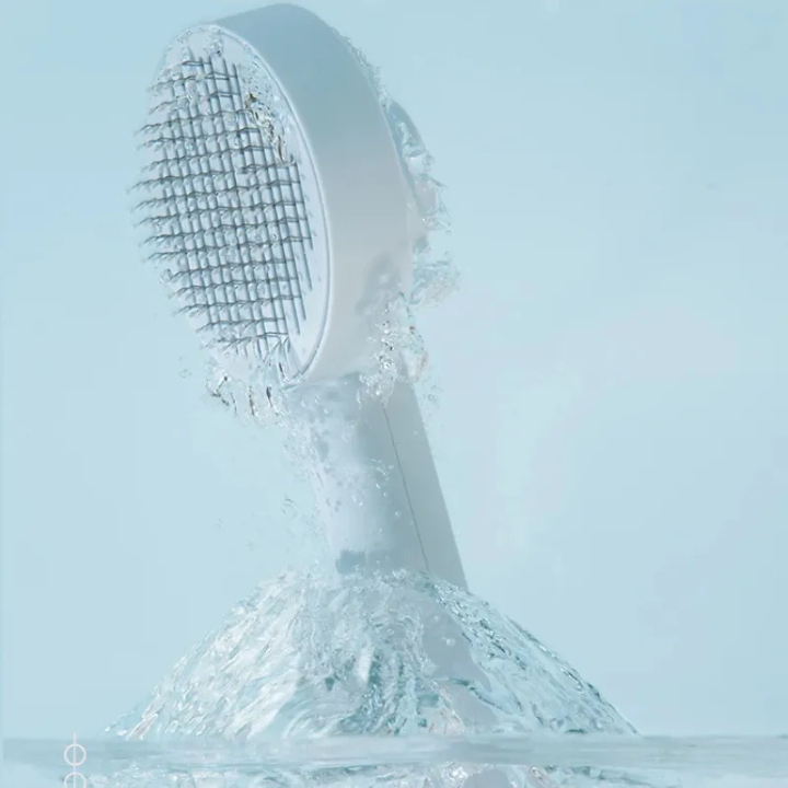 Brosse Aiguille Auto-Nettoyante pour Animaux | Peigne et Massage Chien Chat