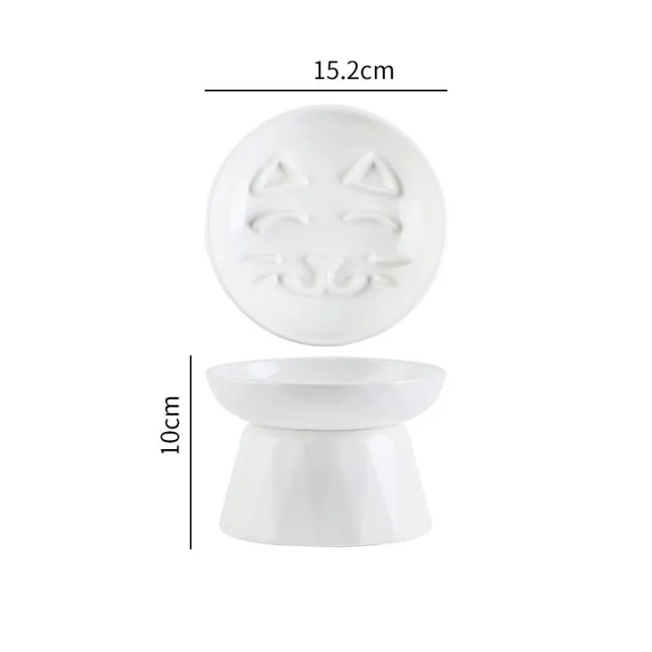 Bol pour Chat Ergonomique | Protection de la Colonne Vertébrale et Confort