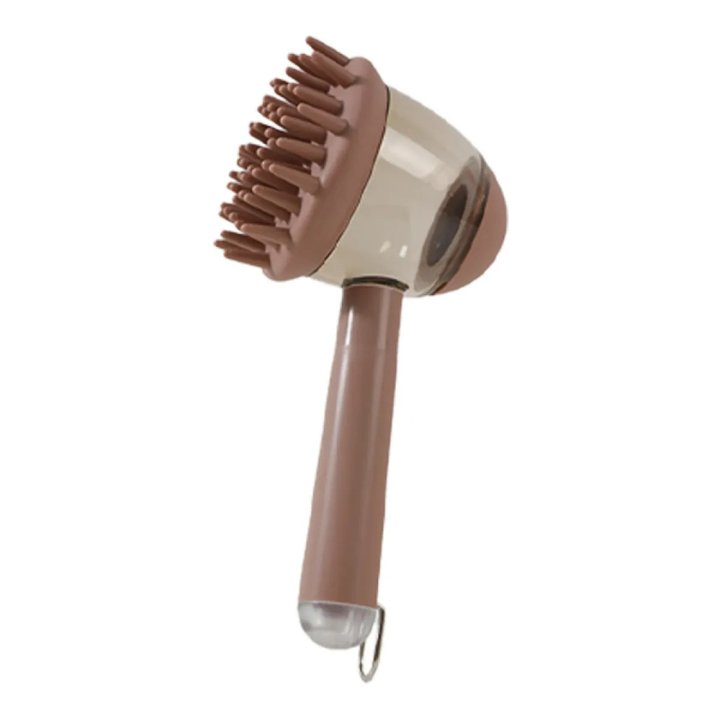 Brosse Bain 3‑en‑1 pour Animaux | Douche, Massage & Démêlage