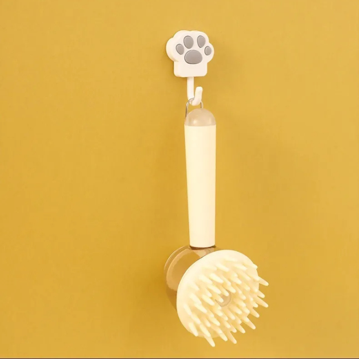 Brosse Bain 3‑en‑1 pour Animaux | Douche, Massage & Démêlage