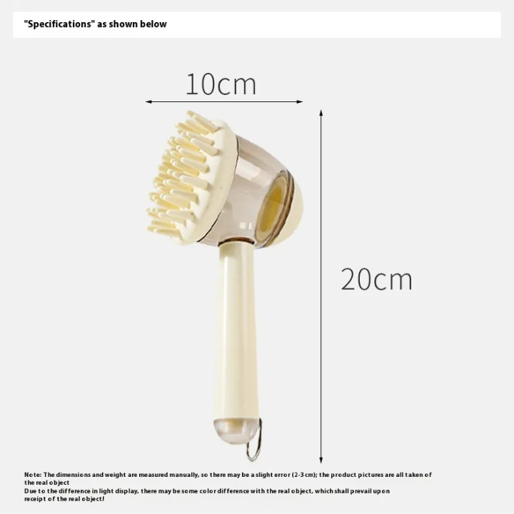 Brosse Bain 3‑en‑1 pour Animaux | Douche, Massage & Démêlage
