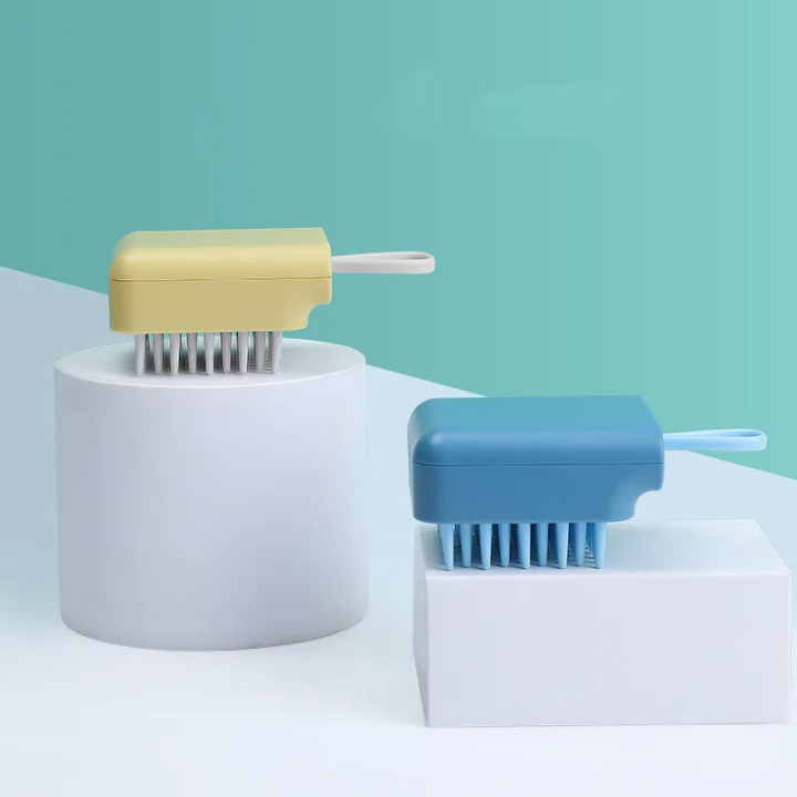 Brosse de Bain Multifonctionnelle pour Animaux | Massage & Démêlage