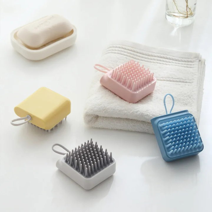 Brosse de Bain Multifonctionnelle pour Animaux | Massage & Démêlage
