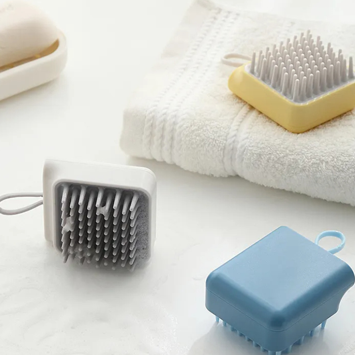 Brosse de Bain Multifonctionnelle pour Animaux | Massage & Démêlage