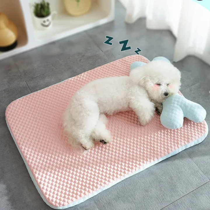 Matelas de Refroidissement Respirant pour Animaux – Confort Estival pour Chien et Chat