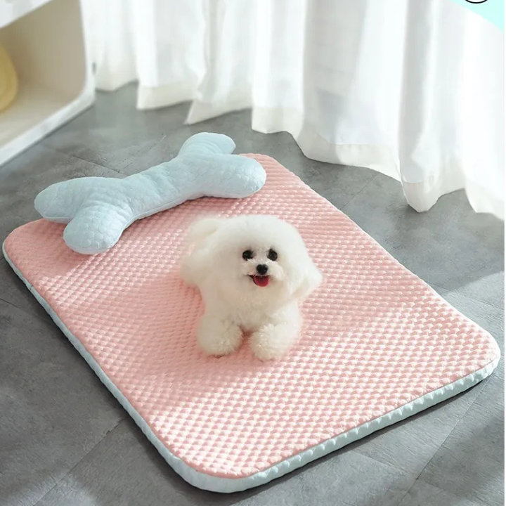 Matelas de Refroidissement Respirant pour Animaux – Confort Estival pour Chien et Chat