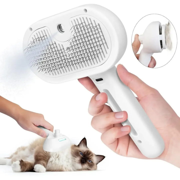 Make grooming your pet easy with our spray comb. Gently detangles, hydrates, and removes loose hair.