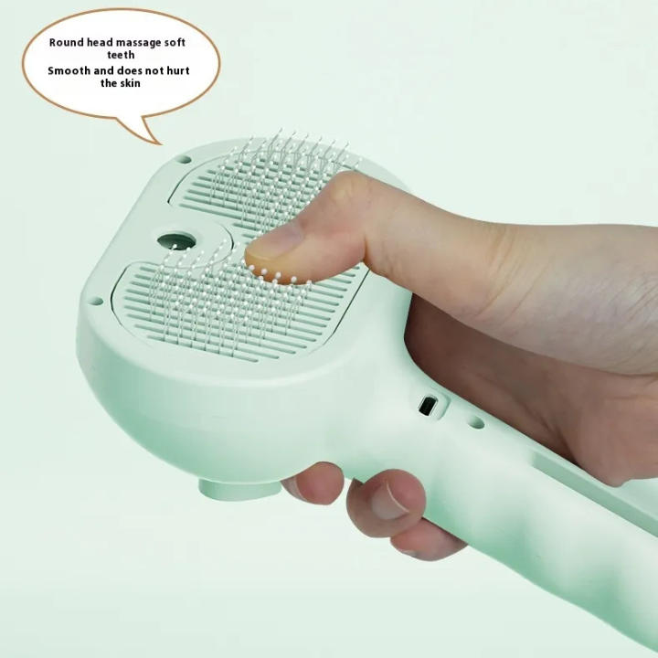 Make grooming your pet easy with our spray comb. Gently detangles, hydrates, and removes loose hair.