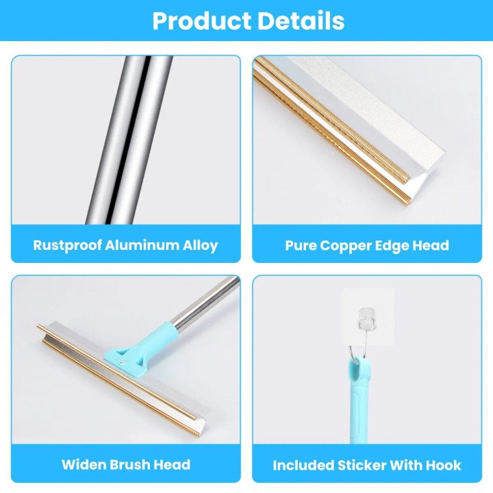 Telescopic Pet Hair Rake | Clean Sofa, Carpet and Clothes