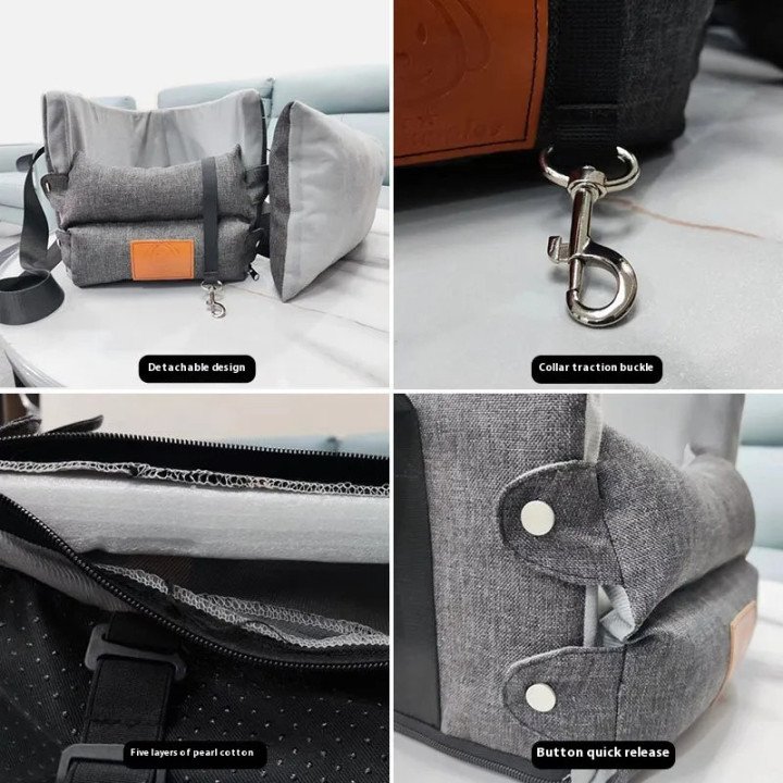 Sac Portable pour Animaux – Transport et Lit de Voyage pour Chat ou Petit Chien