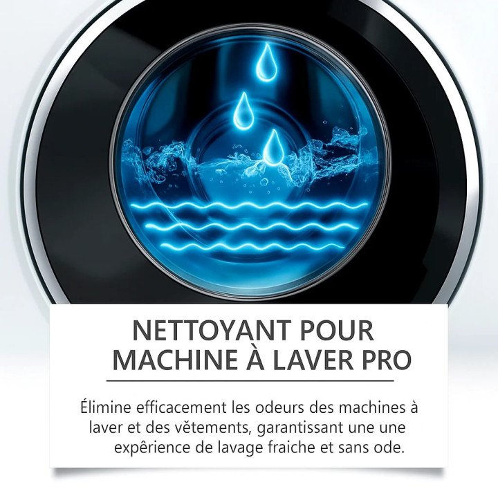 Washing Machine Cleaning Capsules | Anti-Residue & Hygiene