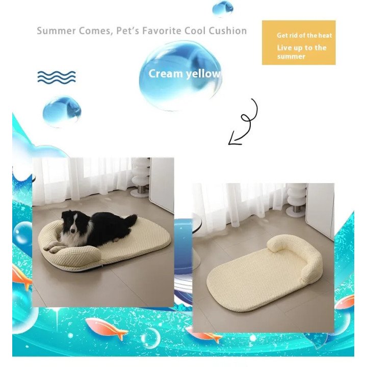 Tapis Rafraîchissant Animaux | Matelas Fraîcheur Été Respirant