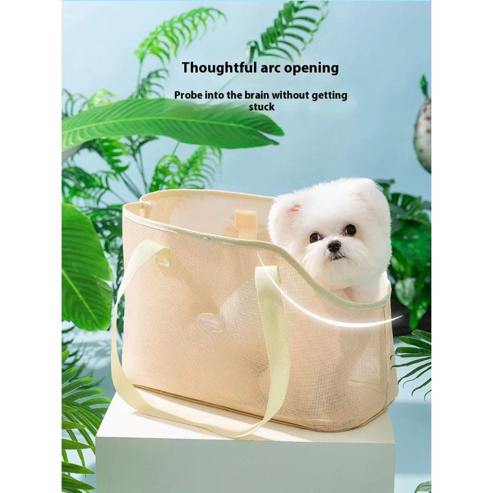 Sac Bandoulière Respirant Chat | Transport Confortable et Ventilé