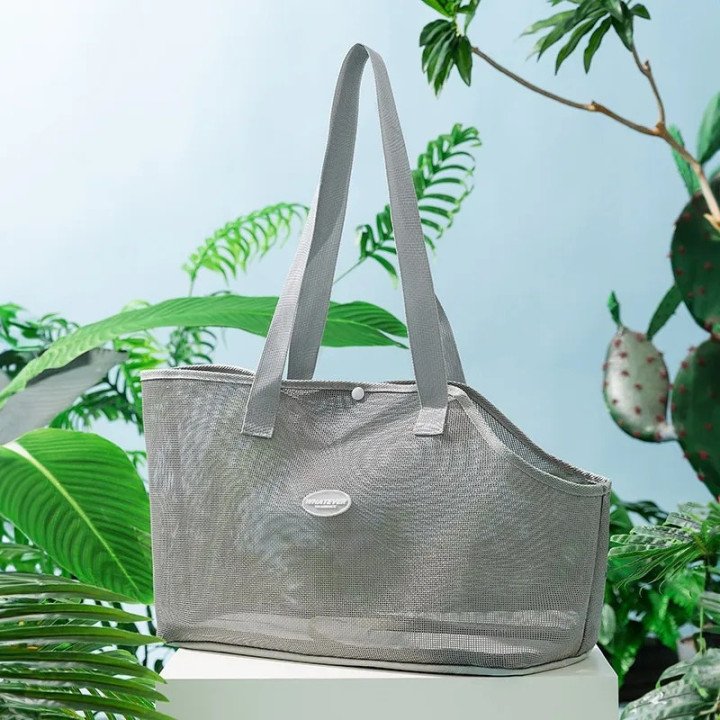 Sac Bandoulière Respirant Chat | Transport Confortable et Ventilé