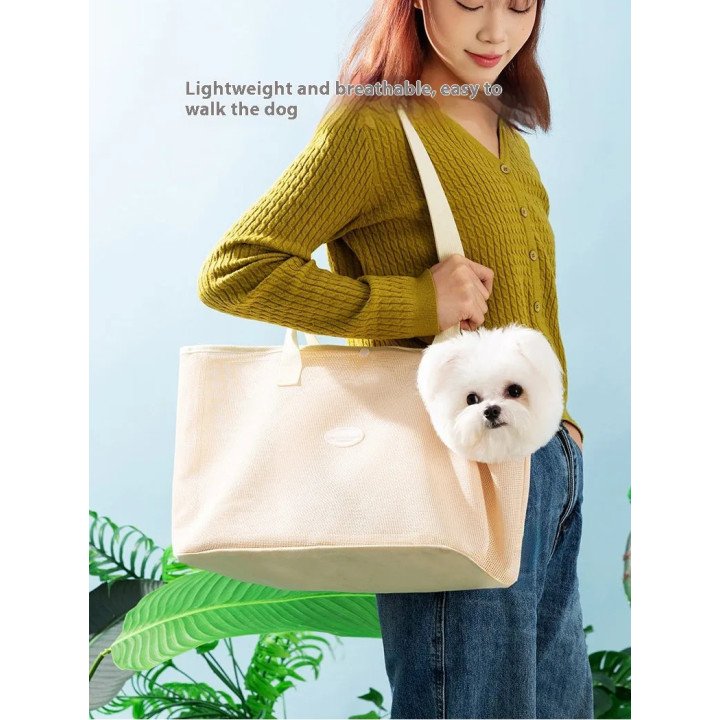 Sac Bandoulière Respirant Chat | Transport Confortable et Ventilé