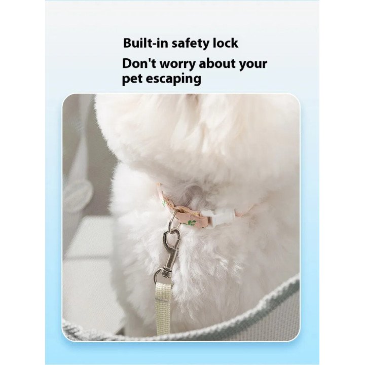 Sac Bandoulière Respirant Chat | Transport Confortable et Ventilé