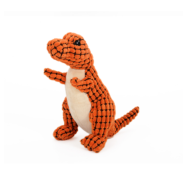 Jouet Dinosaure Chiens | Peluche Interactive & Couineur pour Grandes Races