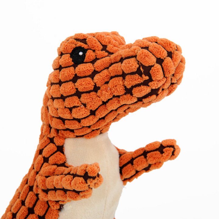 Jouet Dinosaure Chiens | Peluche Interactive & Couineur pour Grandes Races