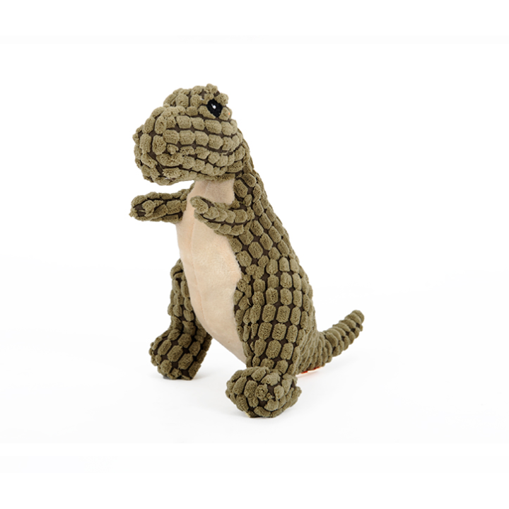 Jouet Dinosaure Chiens | Peluche Interactive & Couineur pour Grandes Races