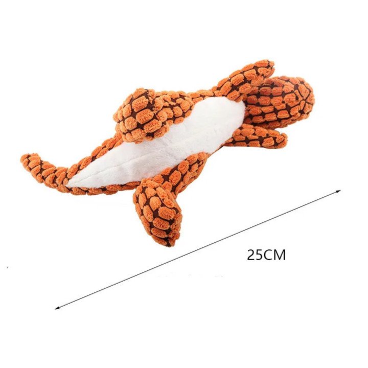 Jouet Dinosaure Chiens | Peluche Interactive & Couineur pour Grandes Races