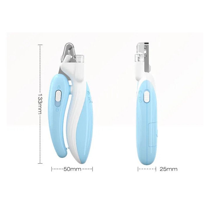 Coupe‑ongles Électrique Animaux LED | Soin Griffes Chiens et Chats