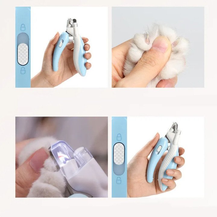 Coupe‑ongles Électrique Animaux LED | Soin Griffes Chiens et Chats