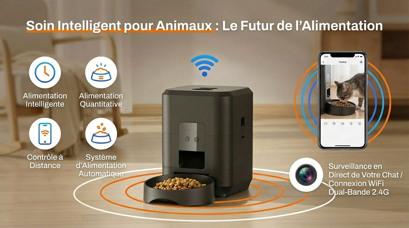 Intelligent Automatic Pet Feeder: Smart Feeding for a Healthier, Stress-Free Pet